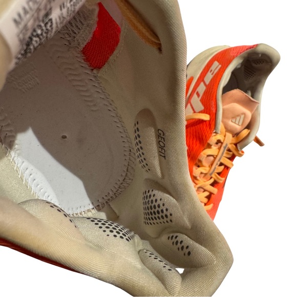 Adidas Adizero Ubersonic Tennis Shoes Orange Women’s 9 - Picture 10 of 10